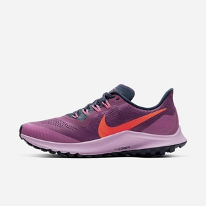 Chaussure De Trail Nike Air Zoom Pegasus 36 Trail Violet 8042-596 Villain Red/Blackened Blue/Frosted Plum/Total Crimson Femme | VML-69187008